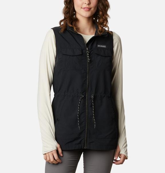 Columbia Silver Ridge Vest Black For Women's NZ41386 New Zealand